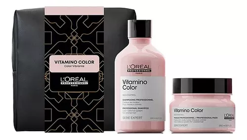 Pack L´Oréal Vitamino Color Shampoo + Máscara